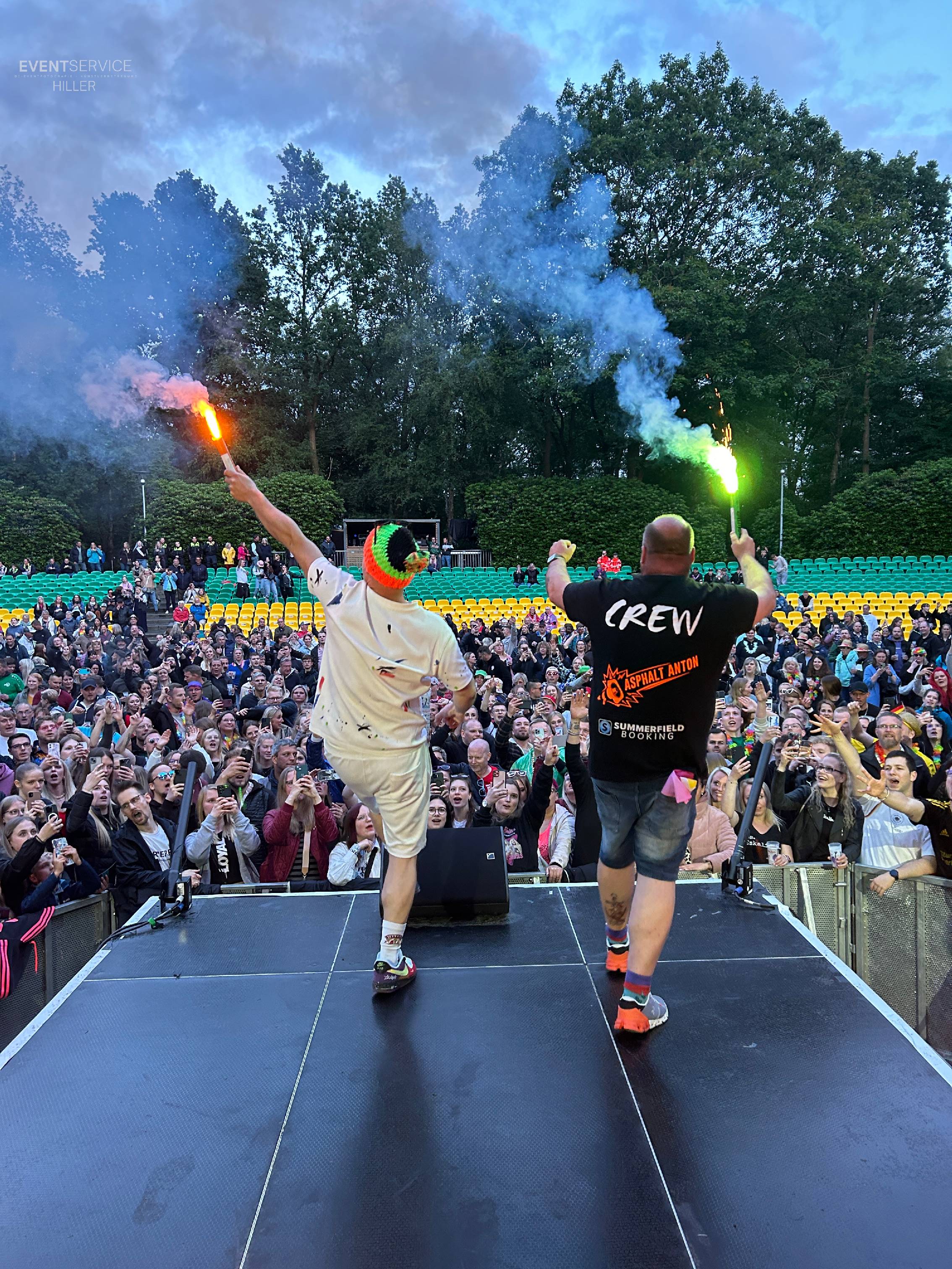 Asphalt Anton on Stage – Tourbegleitung Eventservice Hiller